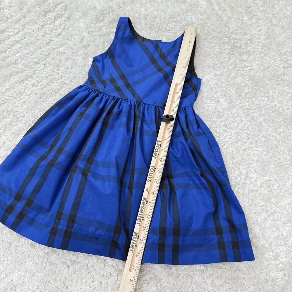 Polo Ralph Lauren Dress Girl 5 Sleeveless Party Formal Preppy Tartan Plaid Check